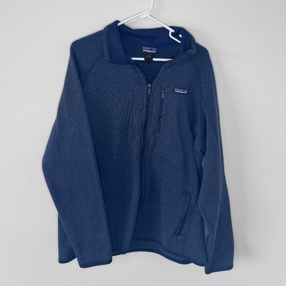 Patagonia Full Zip Fleece Jacket Men’s XL | Blue | Outdoor Casual